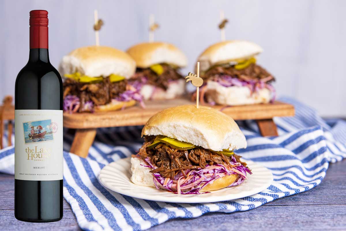 Festive BBQ's: Brisket Sliders & Merlot